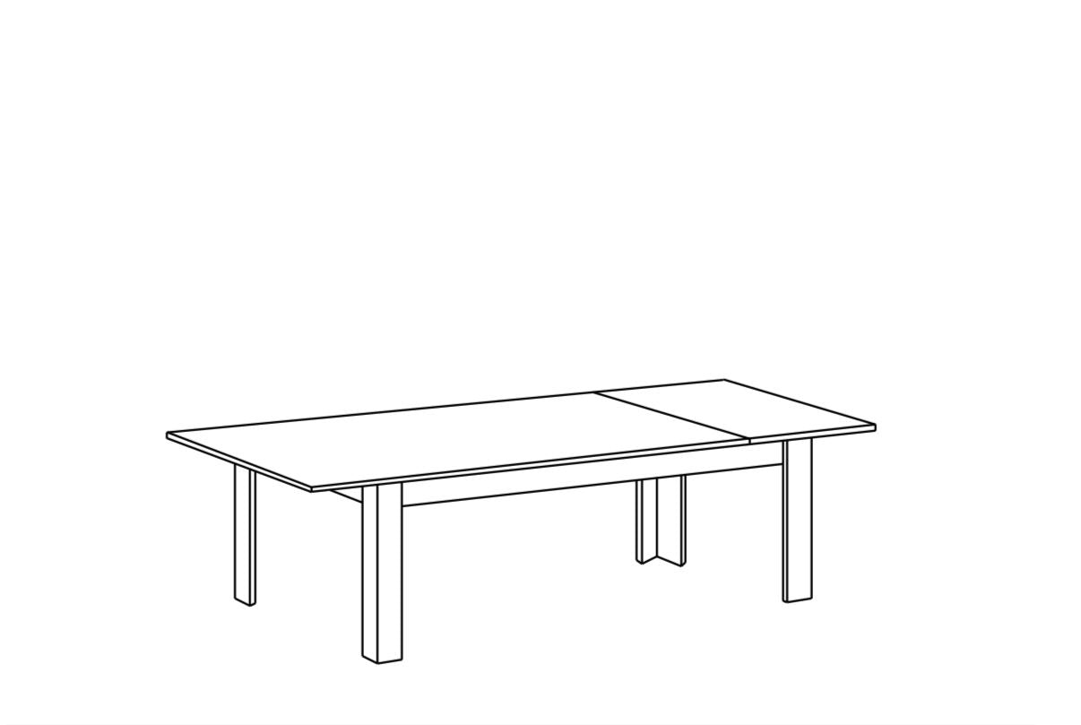 JUPITER mercure table 18x90 (37 39 63)