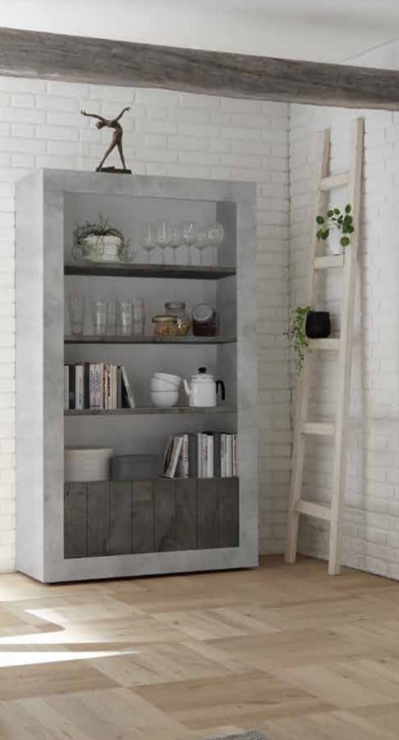 Container 2 Doors and 3 Shelves URBINO (White Pine) 20 90 35 - 20P