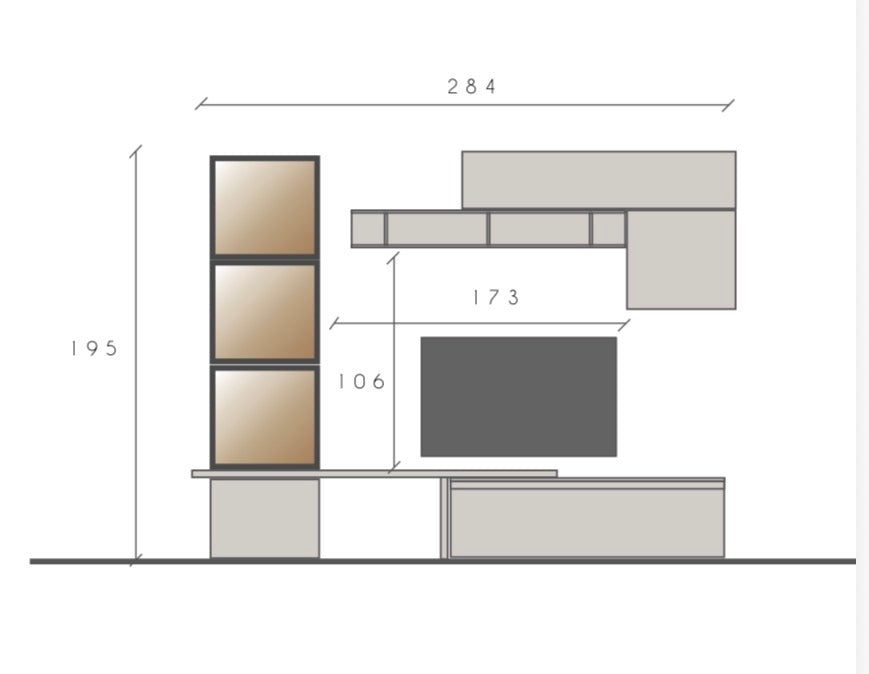 Soggiorno Infinity 2.0 Comp. 204