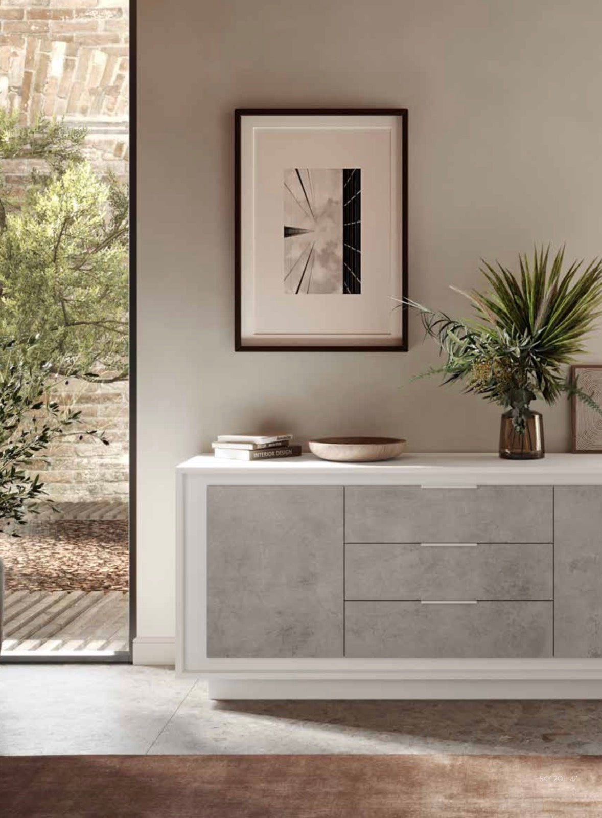 Madia 2 Ante e 3 Cassetti Sky