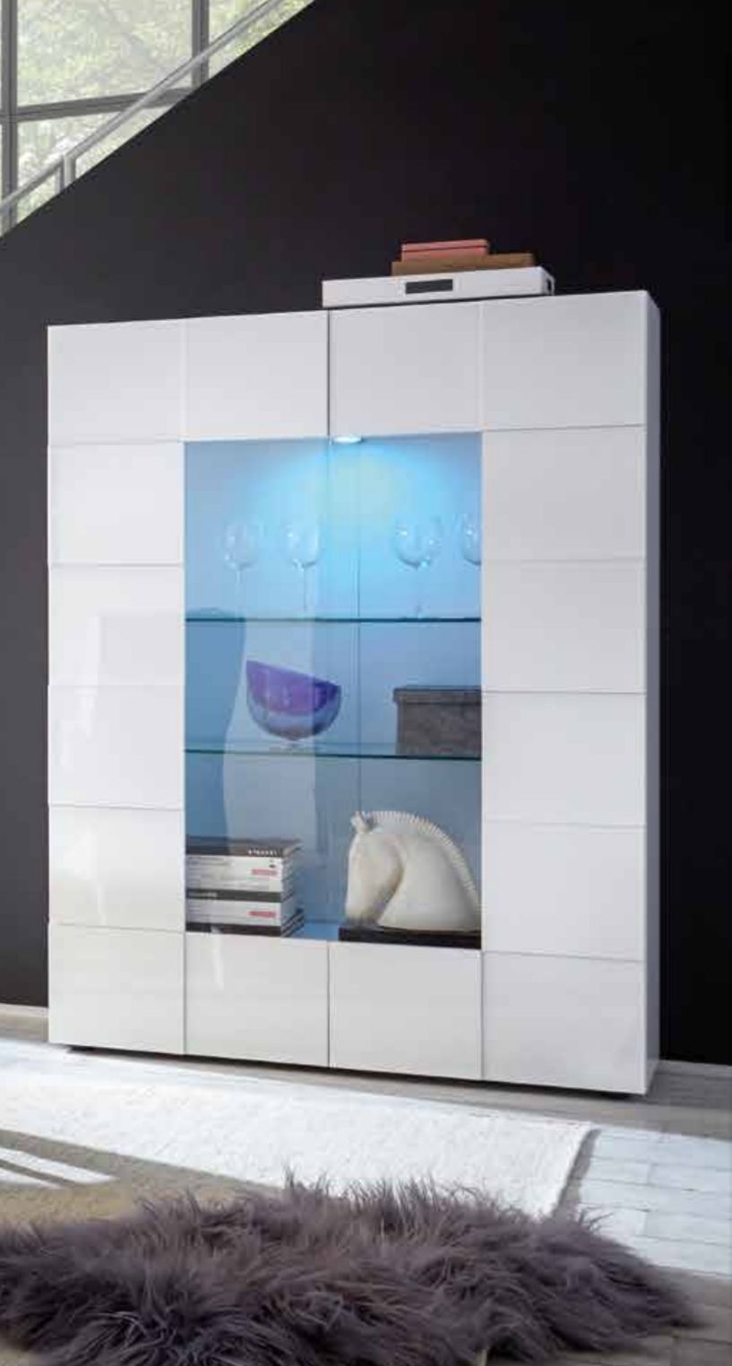 Showcase 2 doors DAMA (Glossy Grey) 20 23 08 - 06