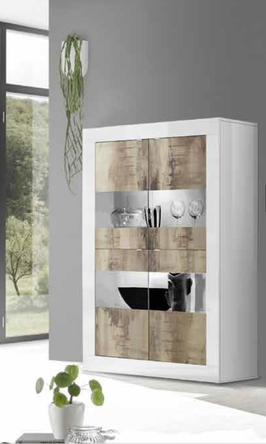 Basic 2-door display cabinet (20 90 15 - 10)