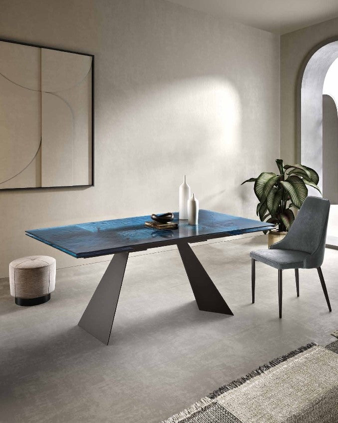 Tavolo Capodarte Waters Blu