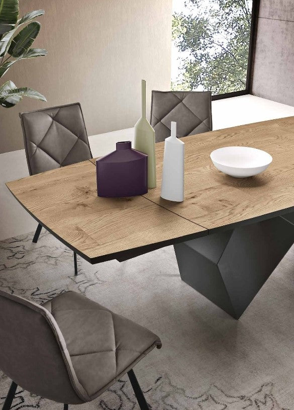Tavolo Capodarte Wall Rovere Crudo Allungabile