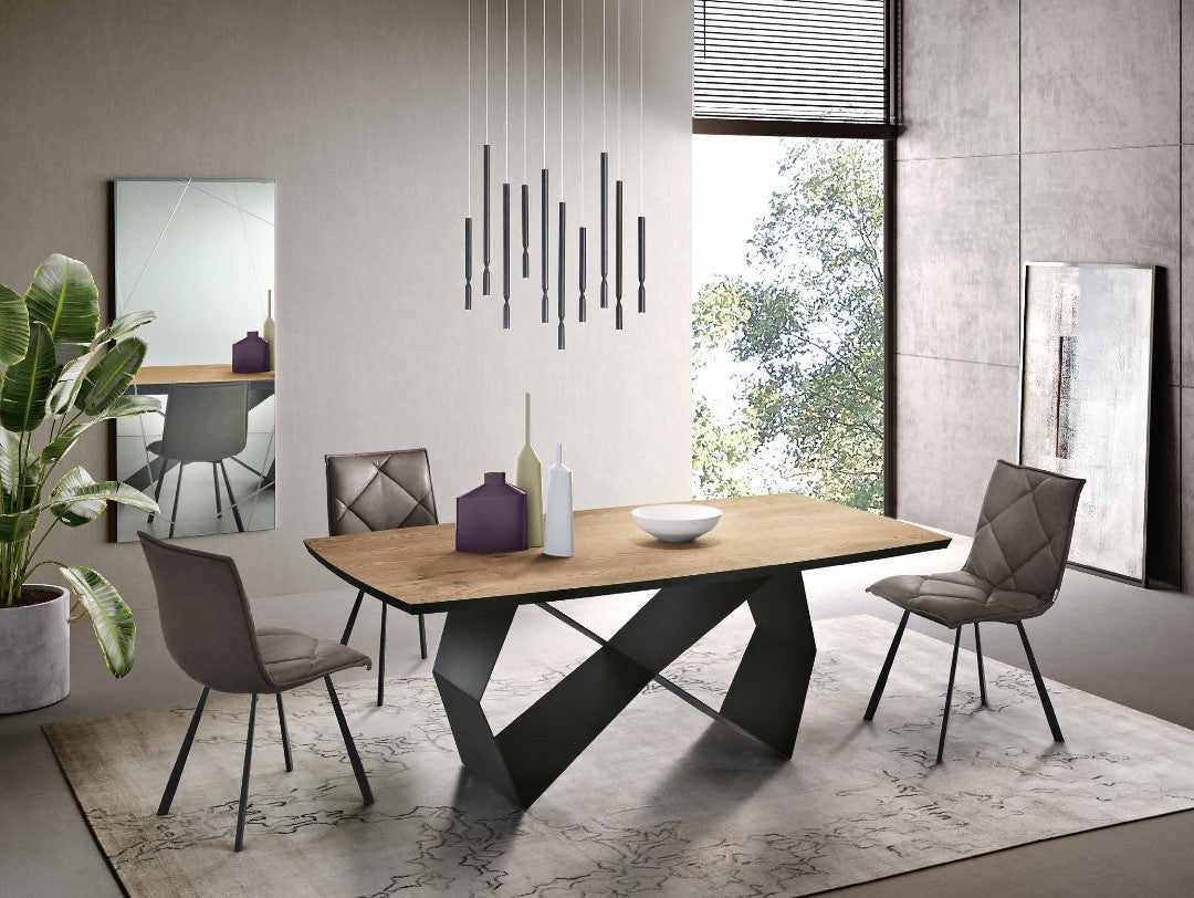 Tavolo Capodarte Wall Rovere Crudo Fisso