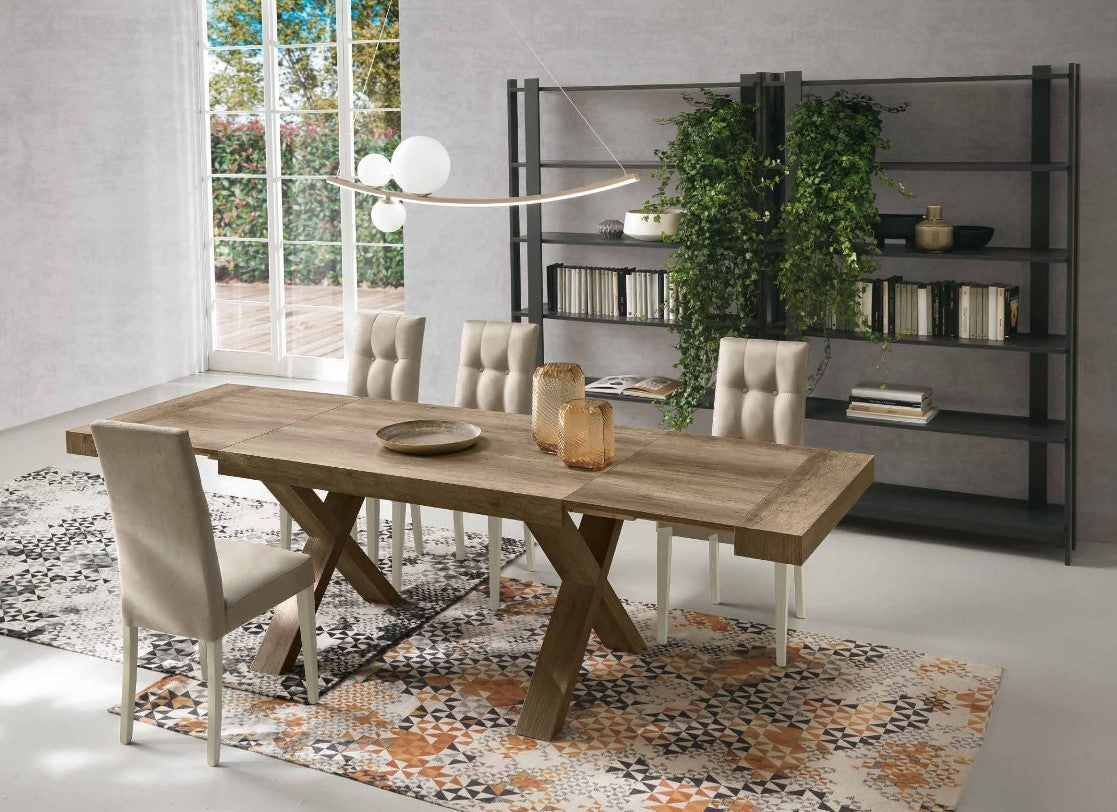 Tavolo Capodarte Paride Rovere Rustico