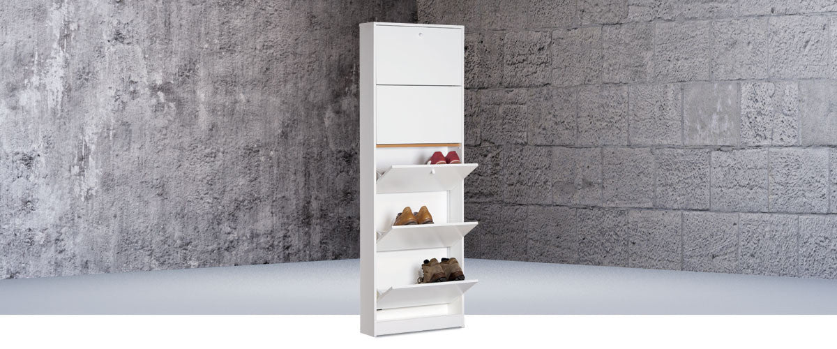 5-door shoe rack