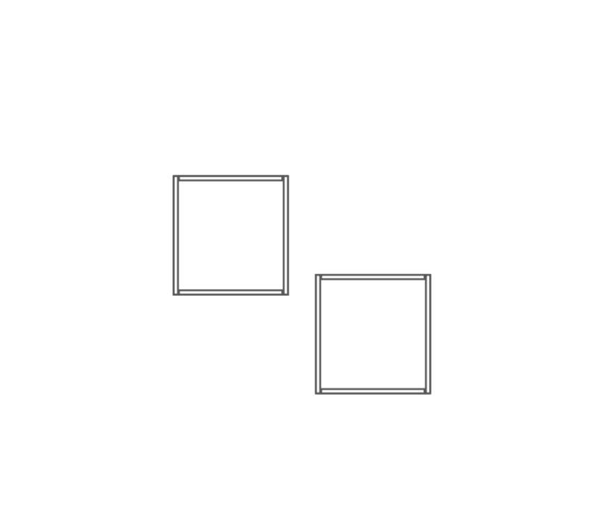 Coppia Cubi Appesi Everest