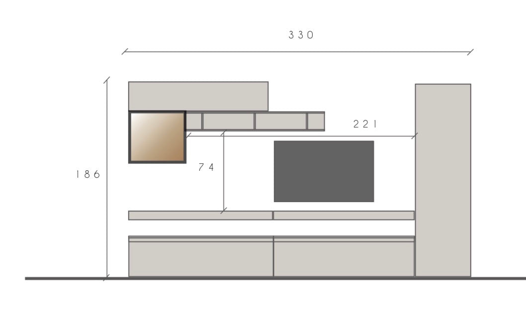 Soggiorno Infinity 2.0 Comp. 200