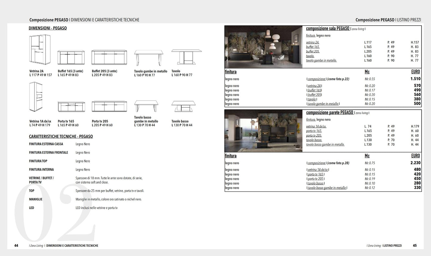 Buffet 165 Pegaso