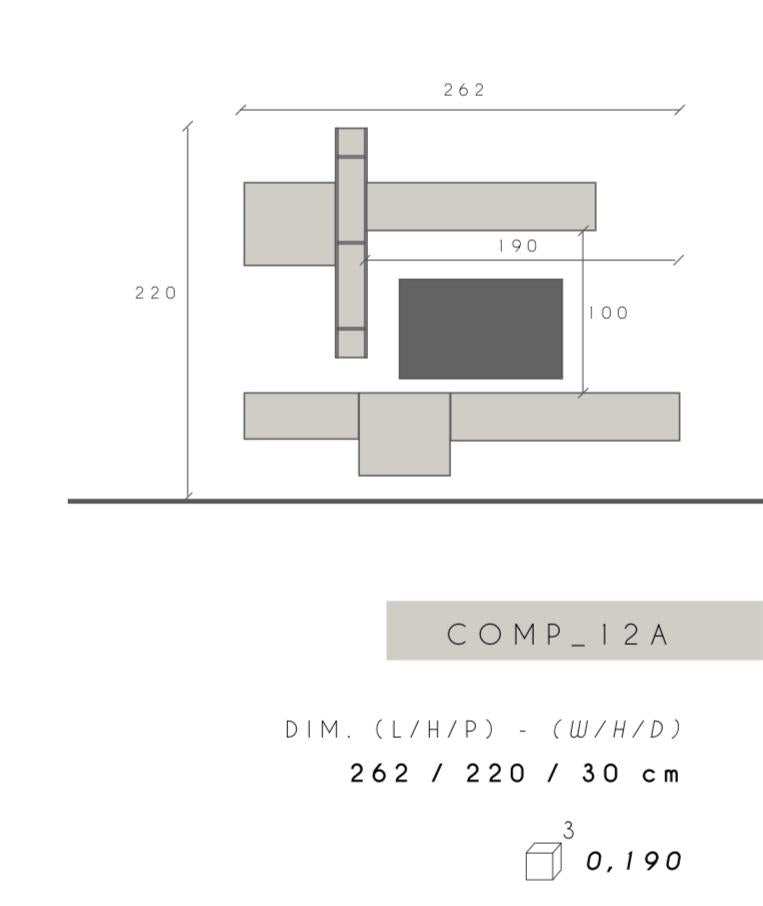 Soggiorno Infinity Comp. 12A