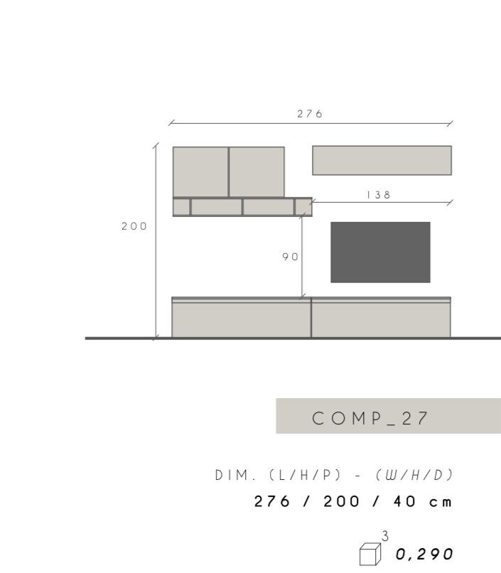 Soggiorno Infinity Comp. 27A