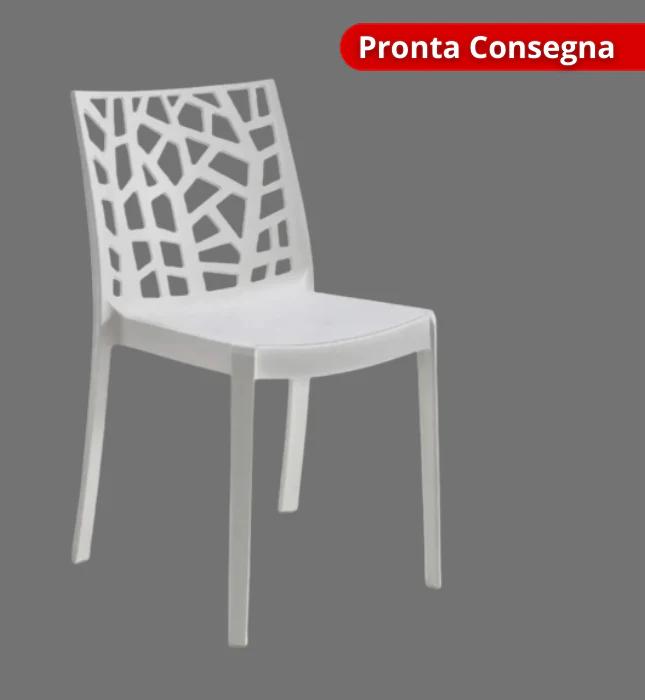 Chair in ANTHRACITE colored polypropylene