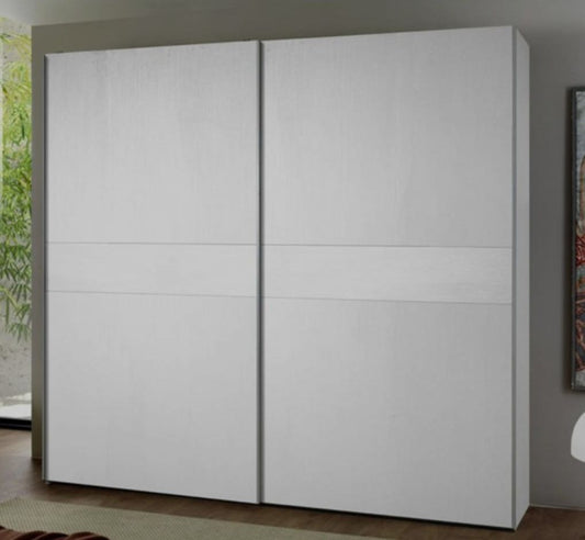 GIOTTO Wardrobe 6 Doors (Ash White)