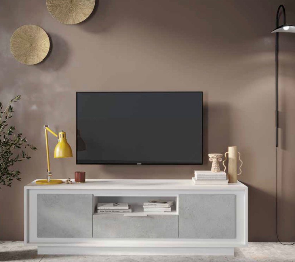 Base Tv 2 Ante e 1 Cassetto Sky