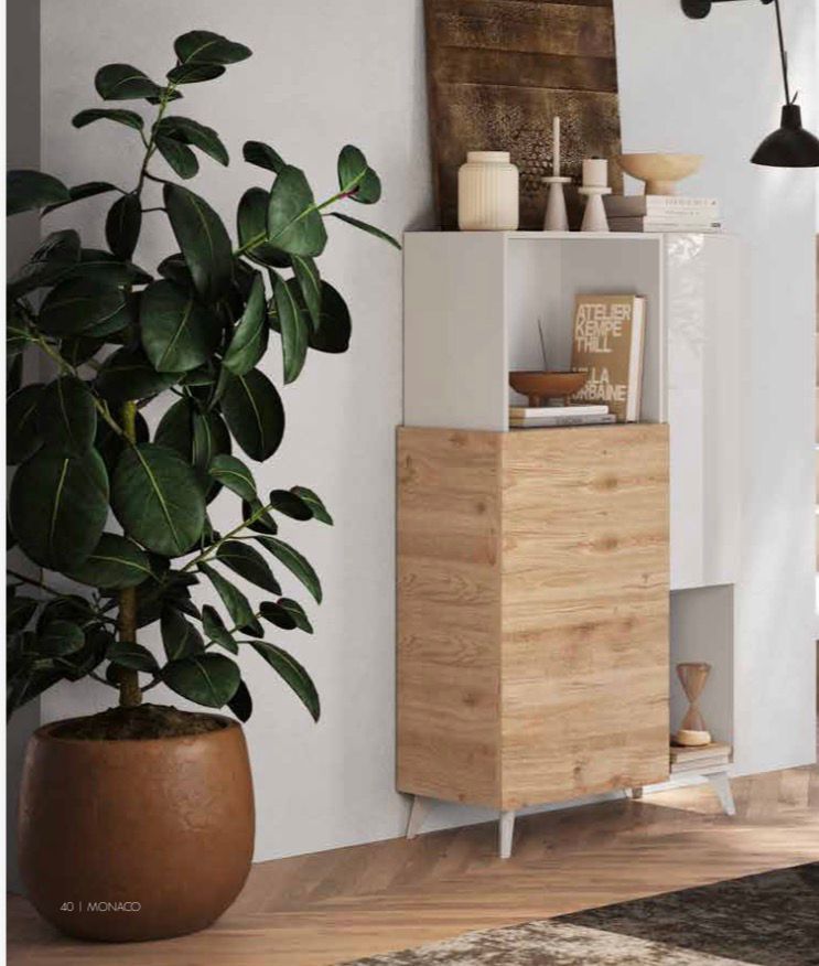 Contenitore 2 Ante Monaco