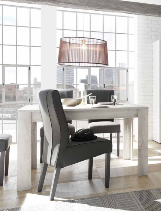 Table 137x90 CM INCLUDING EXTENSION 48 CM (Cement) 34 13 35 AL