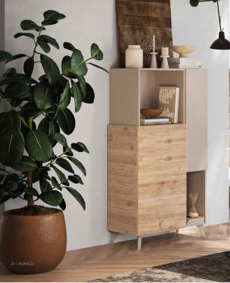 Contenitore 2 Ante Monaco