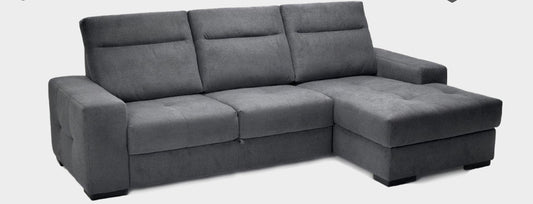 Angolate sofa with ISCHIA end armchair