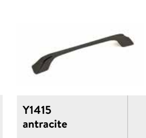 ANTHRACITE handle Y1415 (x13)