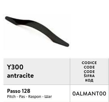 ANTHRACITE Y300 Series Handle (15pcs)