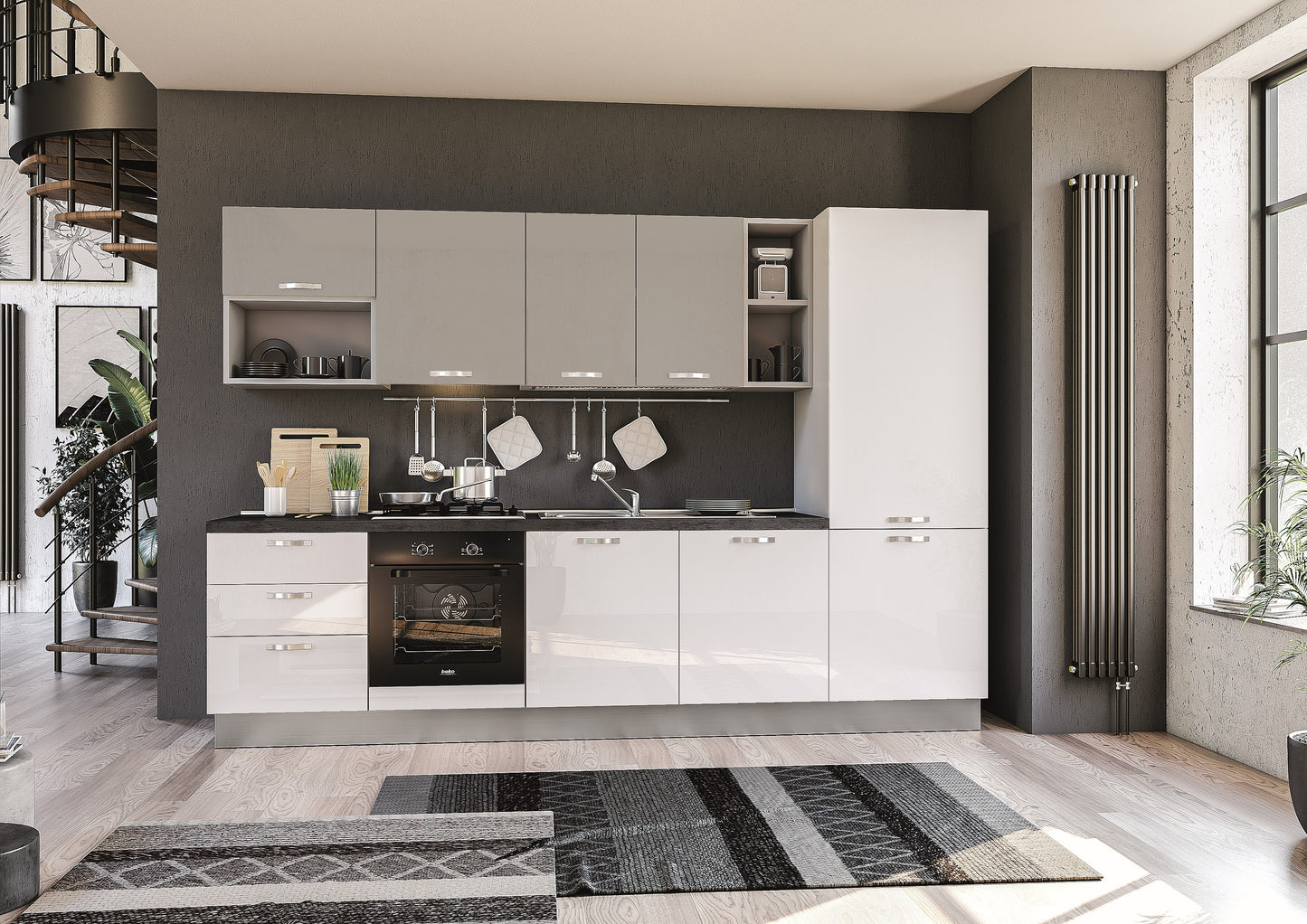 SPRINT kitchen (SELENE door) 