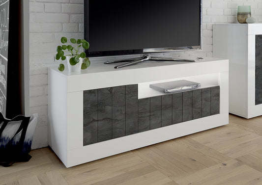 TV Base (Glossy Lacquered White/Oxide) 20 90 35 - 02 CE