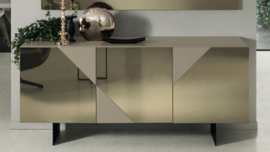 3-Door Sideboard ARTE (Bronze/ Taupe Mirror) ARTE180TOR/ BR SP