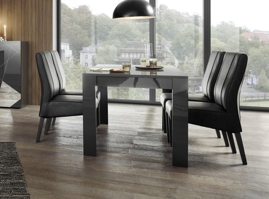 Table 180x90cm VITTORIA (Glossy Lacquered Grey) 37 23 08